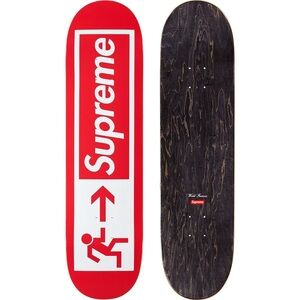 Supreme Red Exit Skateboard Deck